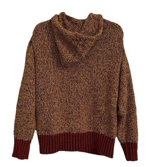 Marni x Uniqlo Womens Sweater XS Wool Blend Hooded Full Zip Oversized Knit - Picture 7 of 10